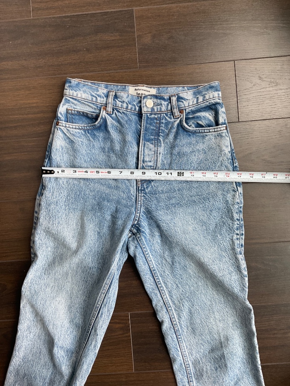 Reformation Cynthia High Rise Straight Leg Jeans - Picture 8 of 8